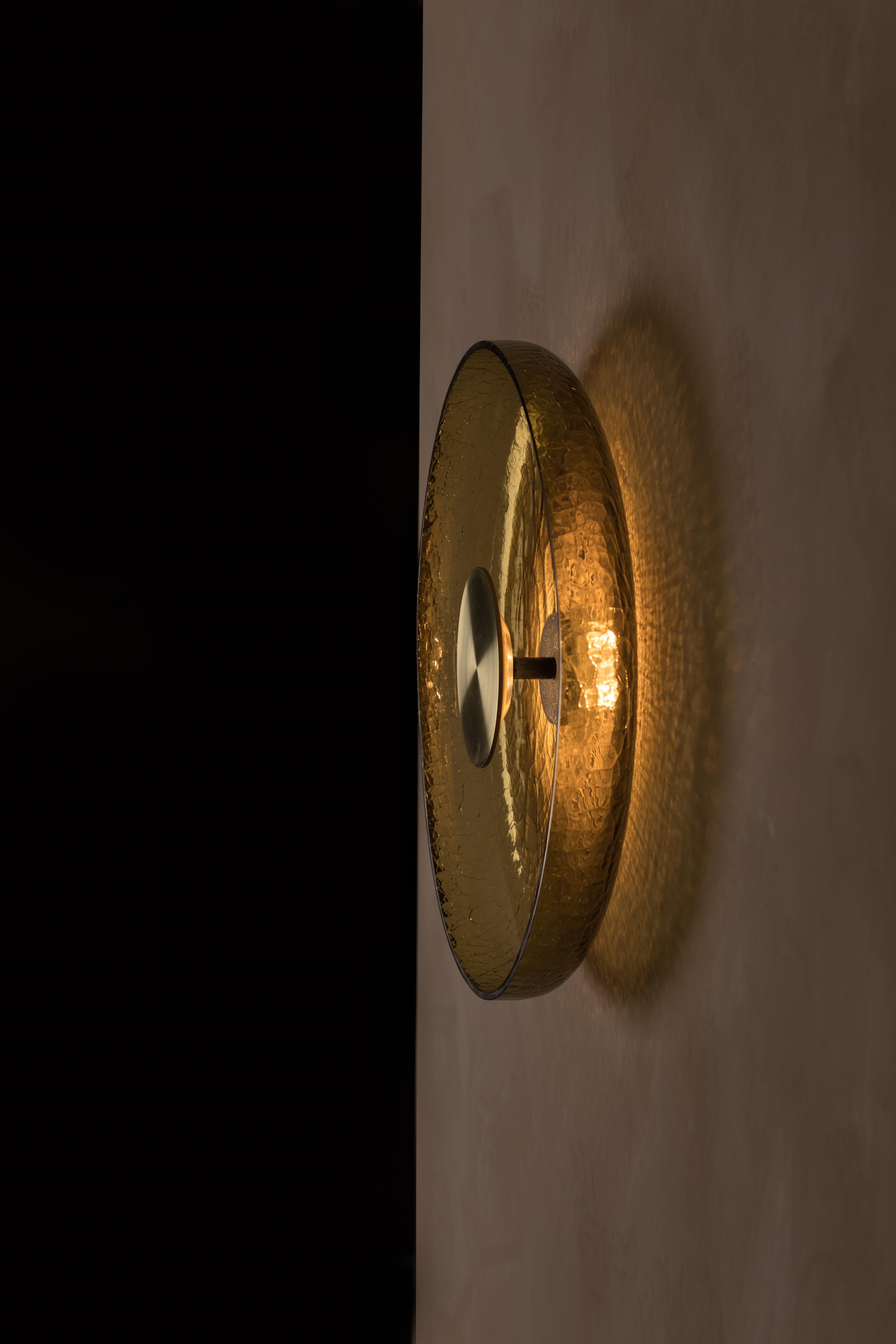 Polished ADesignStudio Crackle W4 Wall Light For Sale
