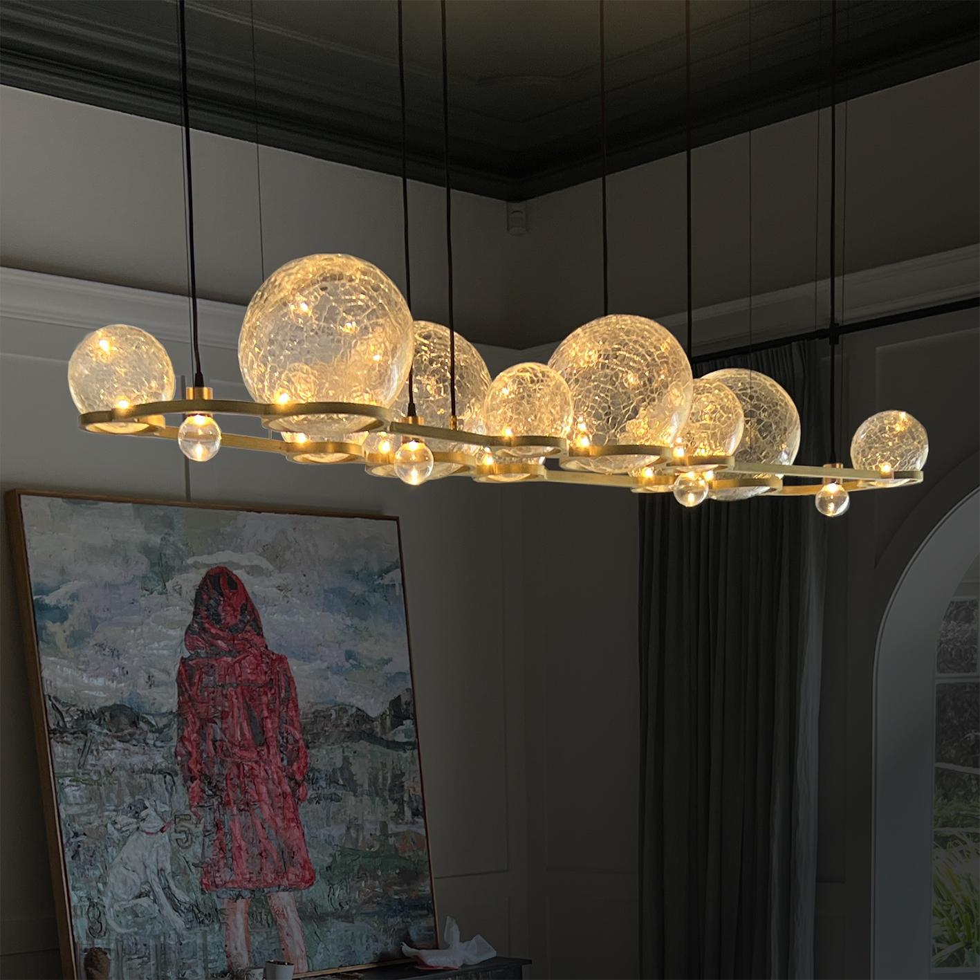Moderne ADesignStudio Lustre Eon 11 en vente