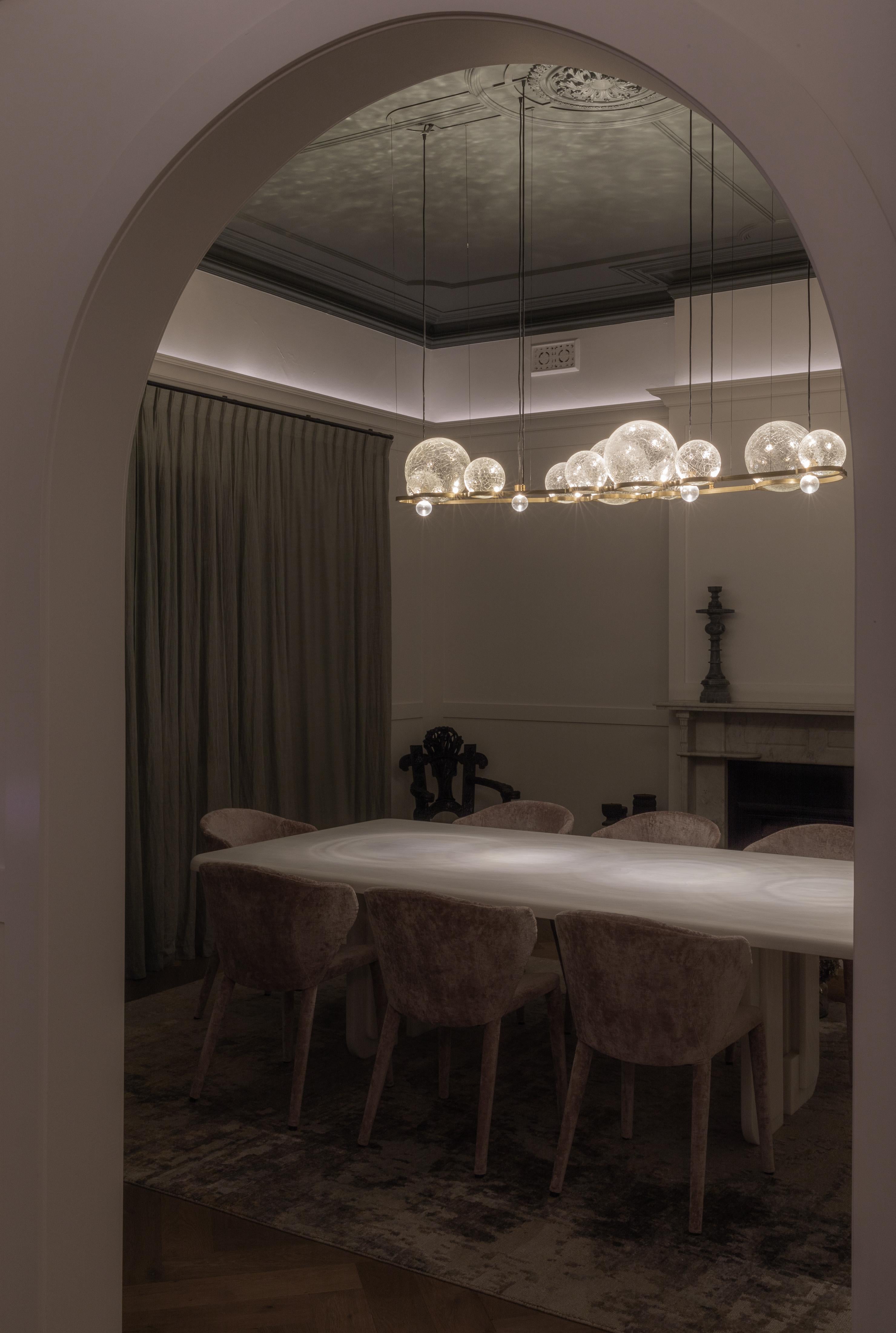 Aluminium ADesignStudio Lustre Eon 11 en vente