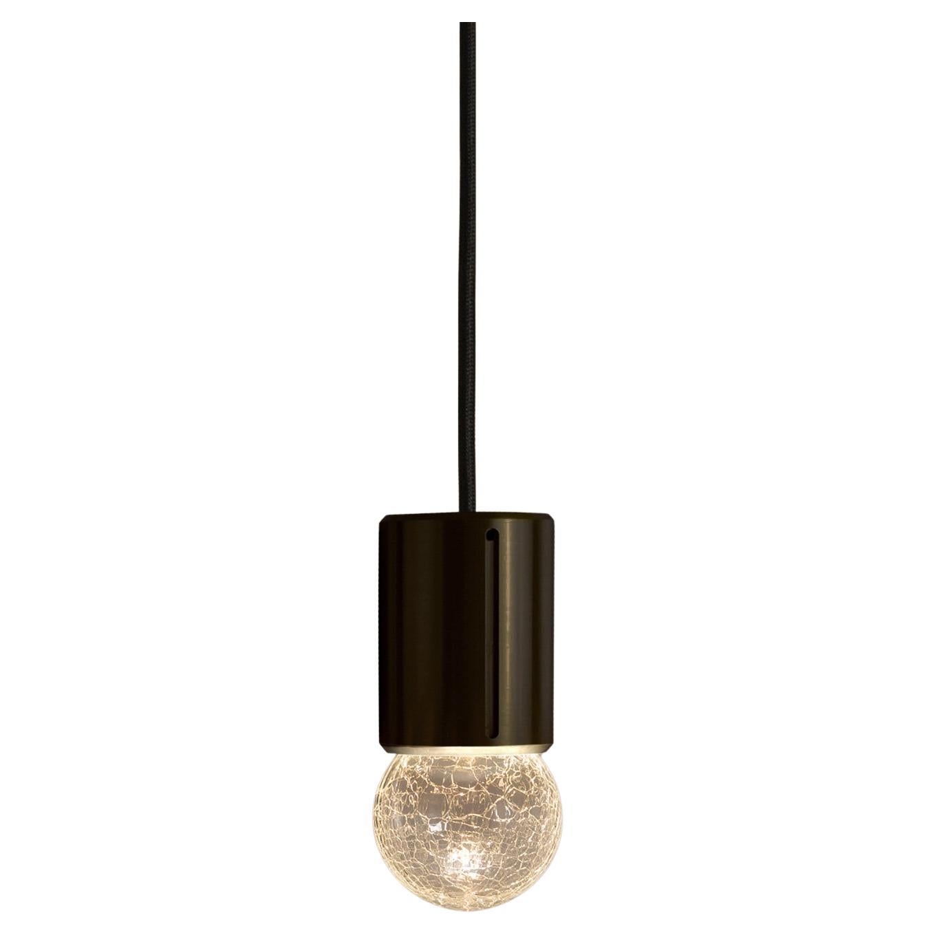 ADesignStudio Eon Sans Mini Pendant Light Spherical Crackle Glass Ambient Glow
