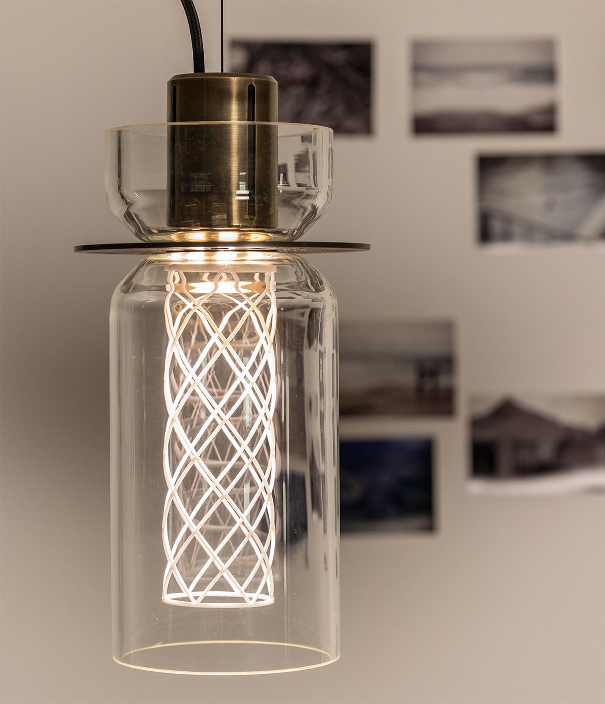 ADesignStudio Greenway S2 Pendelleuchte Nautische Form mit Acryldiffusor (Moderne) im Angebot