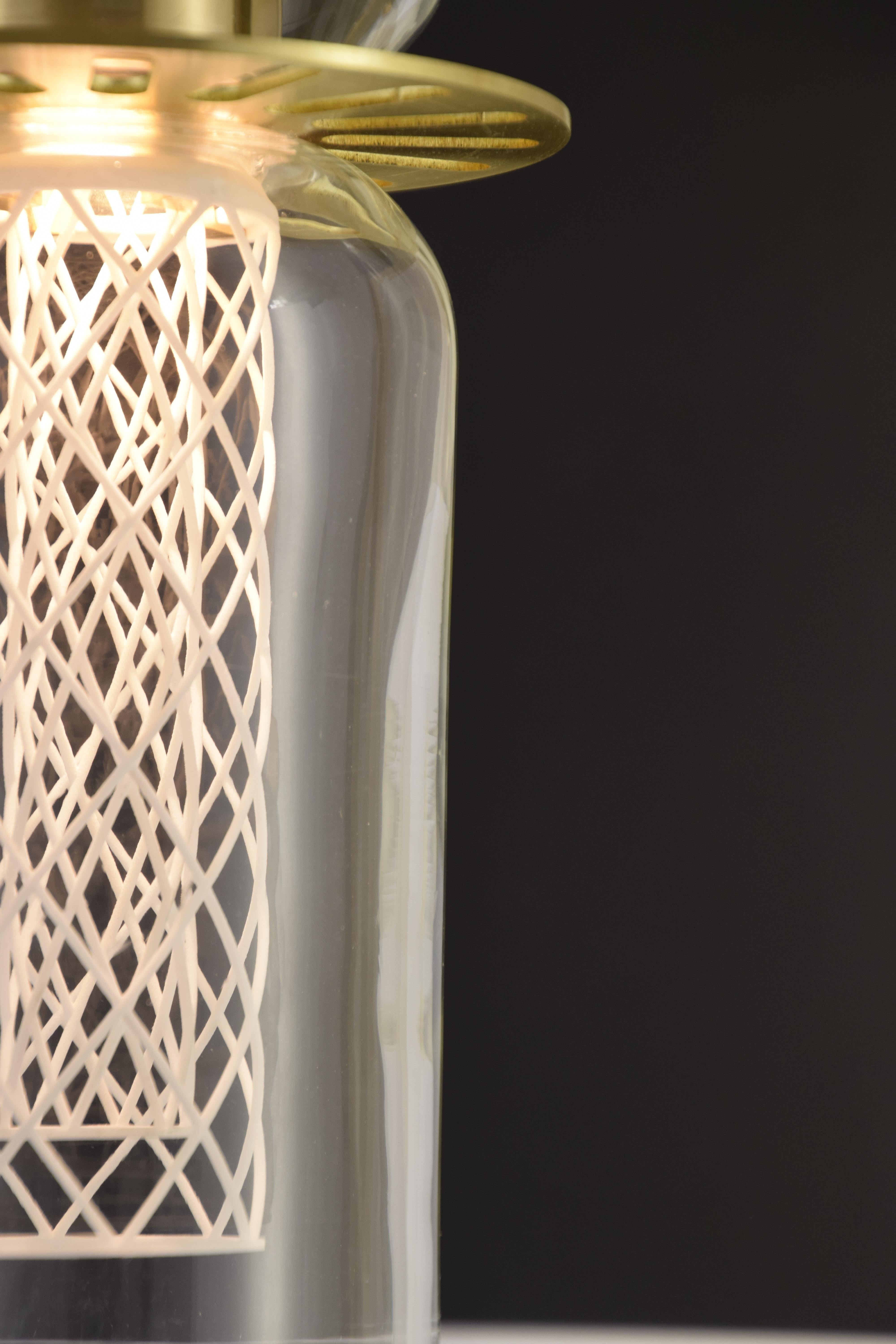 ADesignStudio Greenway S2 Pendelleuchte Nautische Form mit Acryldiffusor (Australisch) im Angebot