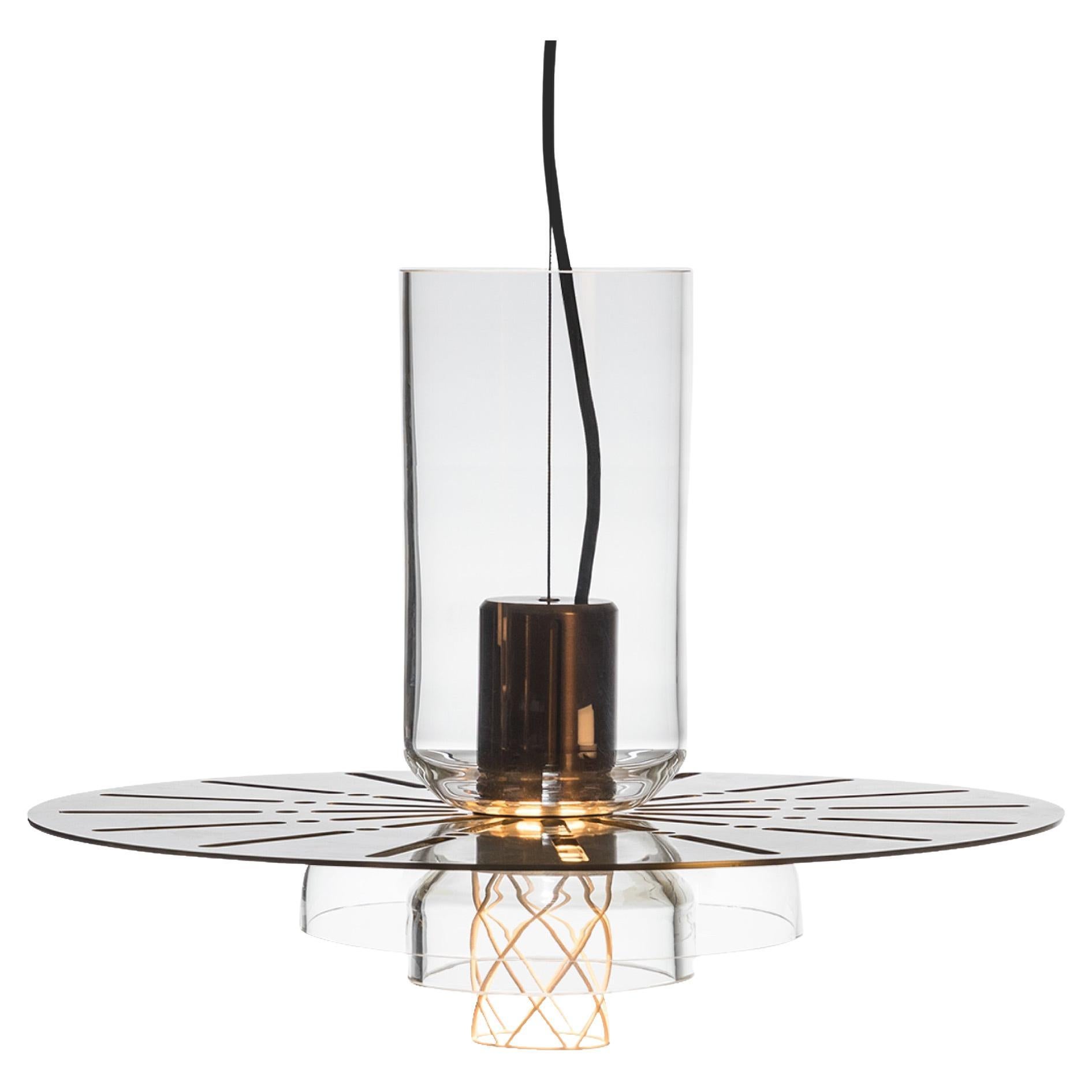 ADesignStudio Greenway S4 Pendelleuchte Nautische Form mit Acryldiffusor im Angebot