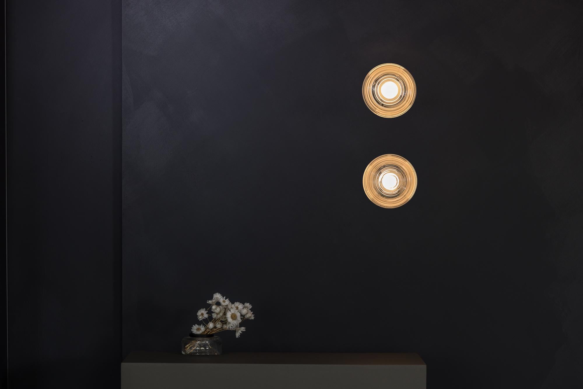 Alluminio ADesignStudio Lampada da parete Macchiato W1 in vendita