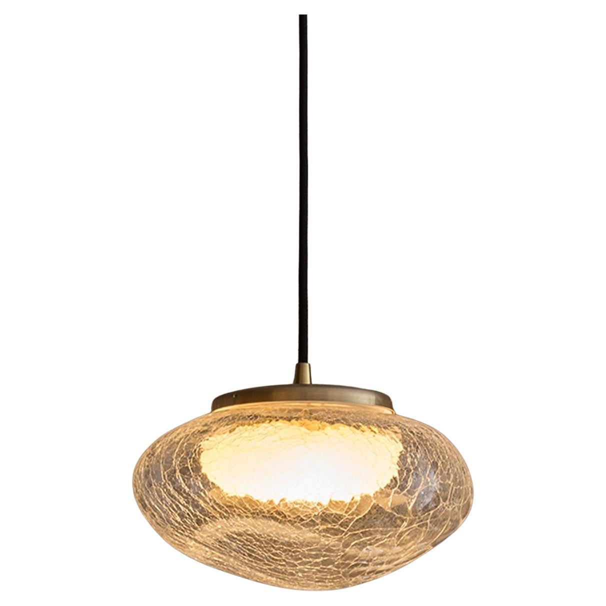 ADesignStudio Roe S2 Skulpturale Pendelleuchte aus mundgeblasenem Glas