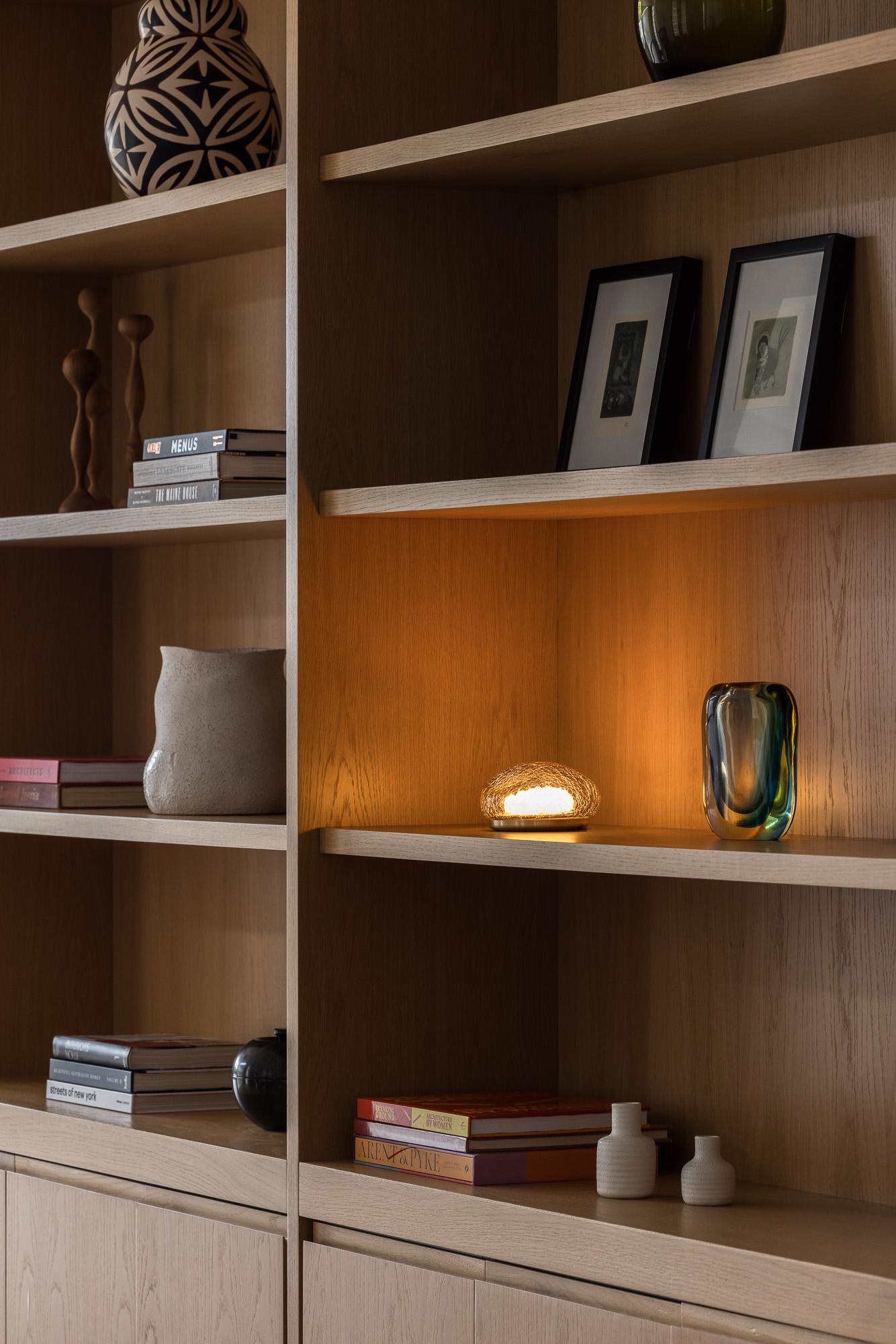 Australian ADesignStudio Roe T1 Sculptural Hand-Blown Glass Table Light For Sale