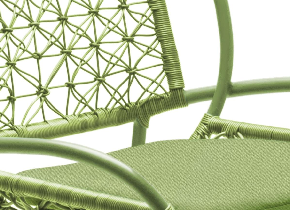 lime green chair