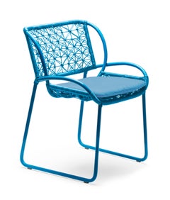 Adesso Himmelblauer Sessel von Kenneth Cobonpue