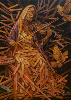 Melodies Between Fragments -21e siècle Contemporain, Figuratif, Afrique, Musique