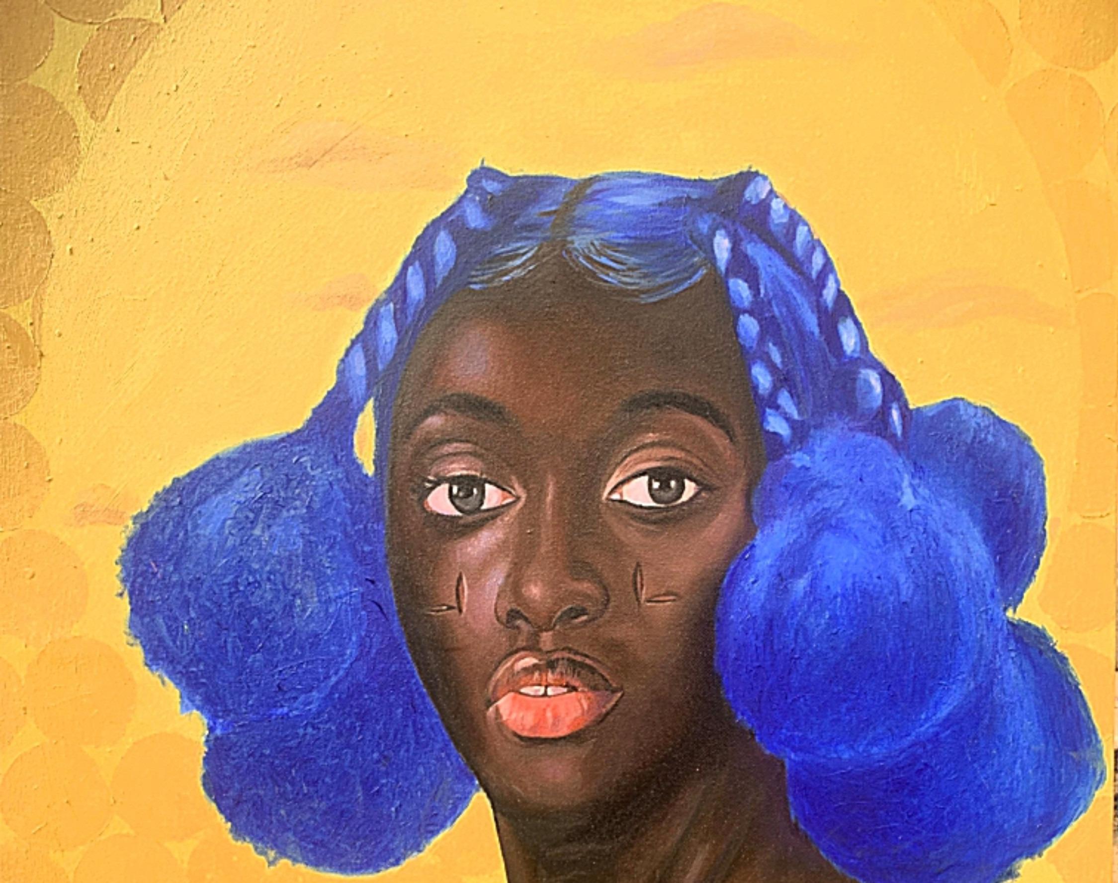 Be Bold - Painting by Adewuyi Theophilus