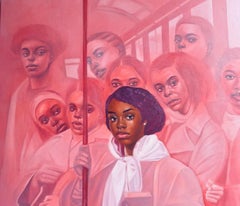 Journey - 21st Century, Contemporary, Figurative Portrait, Women, Fashion