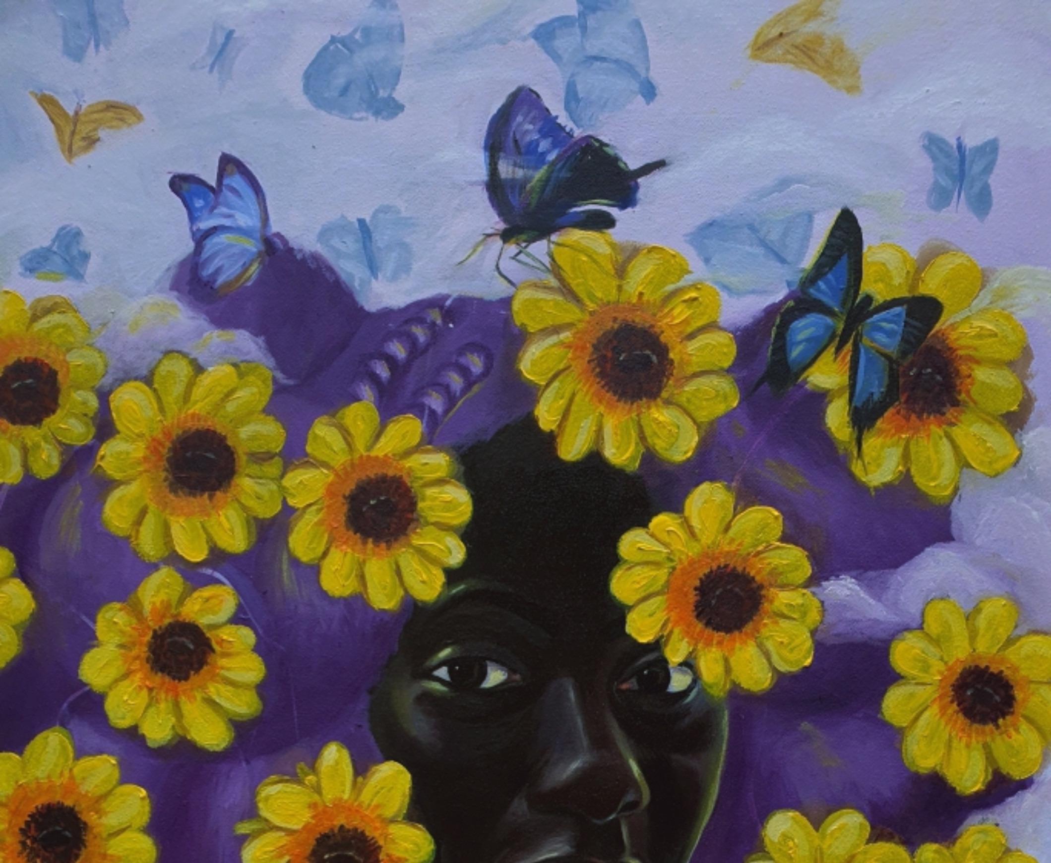 Ce que l'on obtient en retour - Painting de Adewuyi Theophilus