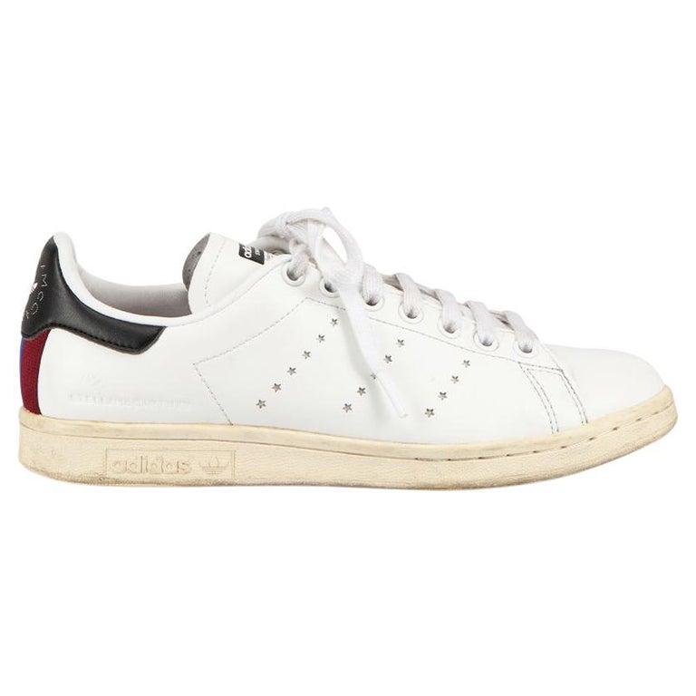 Adidas by Stella McCartney White Stan Smith Low Trainers Size UK 5.5 For  Sale at 1stDibs