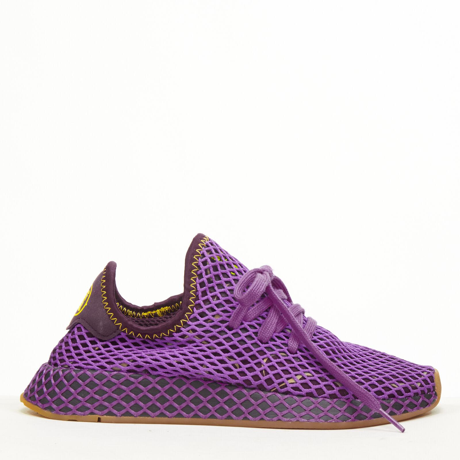 ADIDAS Dragon Ball Z 2018 Son Gohan Deerupt Cell Saga Pack sneakers US4.5 EU36.5
Reference: ANWU/A00834
Brand: Adidas
Model: Deerupt Cell Saga Pack
Collection: Dragon Ball Z 2018 Son Gohan
Material: Fabric
Color: Purple
Pattern: Abstract
Closure: