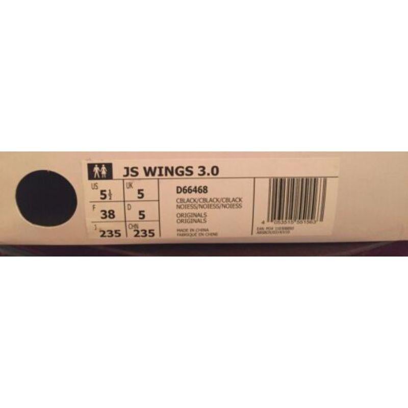 Adidas Jeremy Scott Wings 3.0 Black Dark Knight Batman Shoes Womens SZ 6 NWB For Sale 8