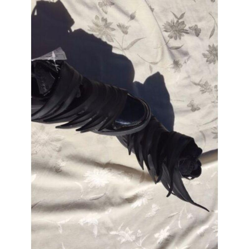 Adidas Jeremy Scott Wings 3.0 Black Dark Knight Batman Shoes Womens SZ 6 NWB In New Condition For Sale In Palm Springs, CA