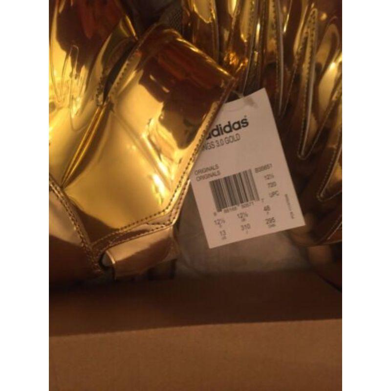 Adidas Jeremy Scott Wings 3.0 Metallic Gold Batman Shoes SZ 4 100% Authentic For Sale 12