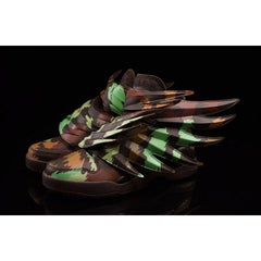 Adidas Jeremy Scott Wings 3.0 Sauvage JS Camo Shoes Size 4.5 100% Authentic