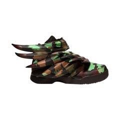 Chaussures de sport Adidas Jeremy Scott Wings 3.0 Sauvage JS Camo - Taille 4,5 - 100 % authentique