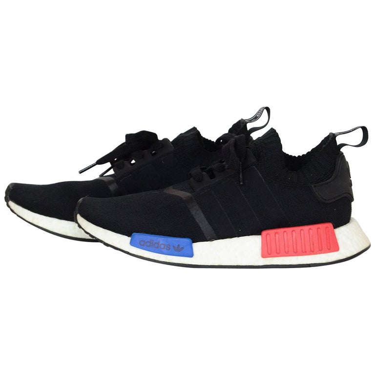Adidas Limited Edition Black/Red/Blue NMD R1 PK OG 2017 Release sz Men's 7  For Sale at 1stDibs | nmd adidas limited edition, adidas nmd black red  blue, adidas nmd mens black red