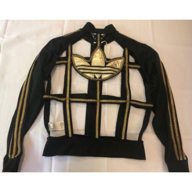 Adidas Originals Jeremy Scott JS Chain Cage Jacket Rare Unisex Britney Spears For Sale 8