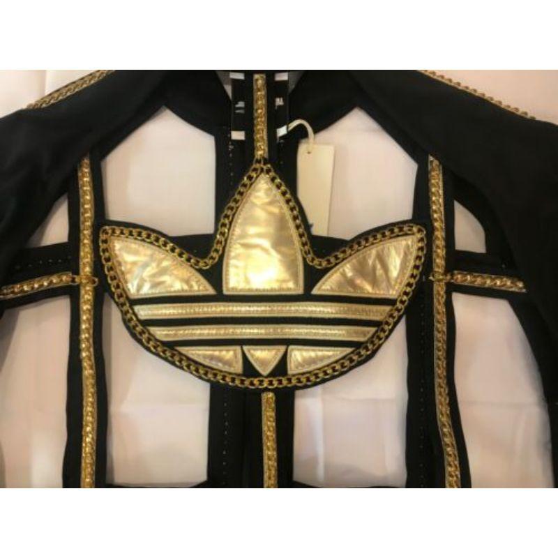 Adidas Originals Jeremy Scott JS Chain Cage Jacket Rare Unisex Britney Spears For Sale 9