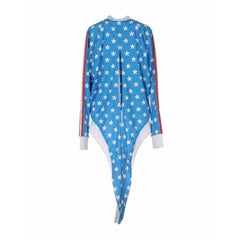 Adidas Originals Obyo Jeremy Scott Firebird Blue Stars Tail Track Top Sweatshirt