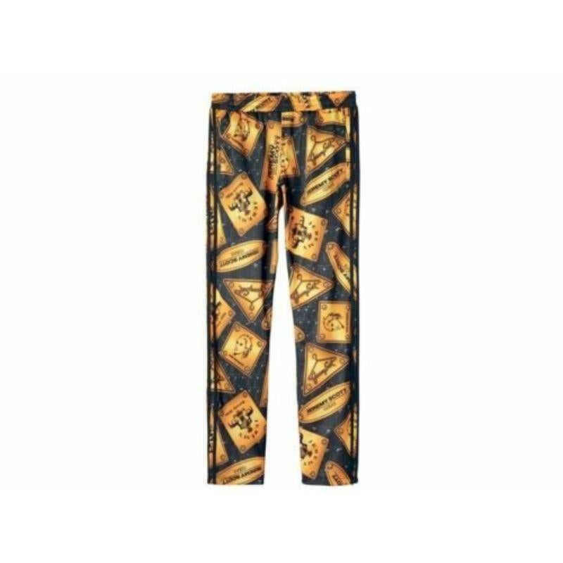 Adidas Originals Obyo Jeremy Scott Gold Plaque Tracksuit Pants Kingsman M

Additional Information:
Material: 100% polyester tricot    
Color: Gold and Black    
Pattern: All Over Plaque Print
Style: Tracksuits Pants
Size: M
100%