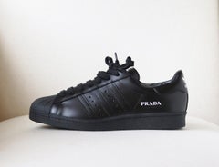 Adidas Originals + Prada Superstar Leather Sneakers