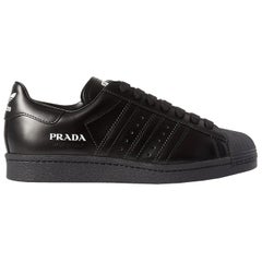 Adidas Originals + Prada Superstar Leather Sneakers