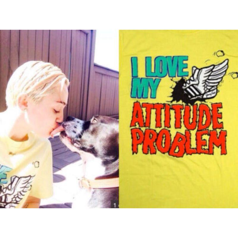 Adidas Originals x Jeremy Scott JS I Love My Attitude Problem Wings T-shirt XS  In New Condition For Sale In Palm Springs, CA