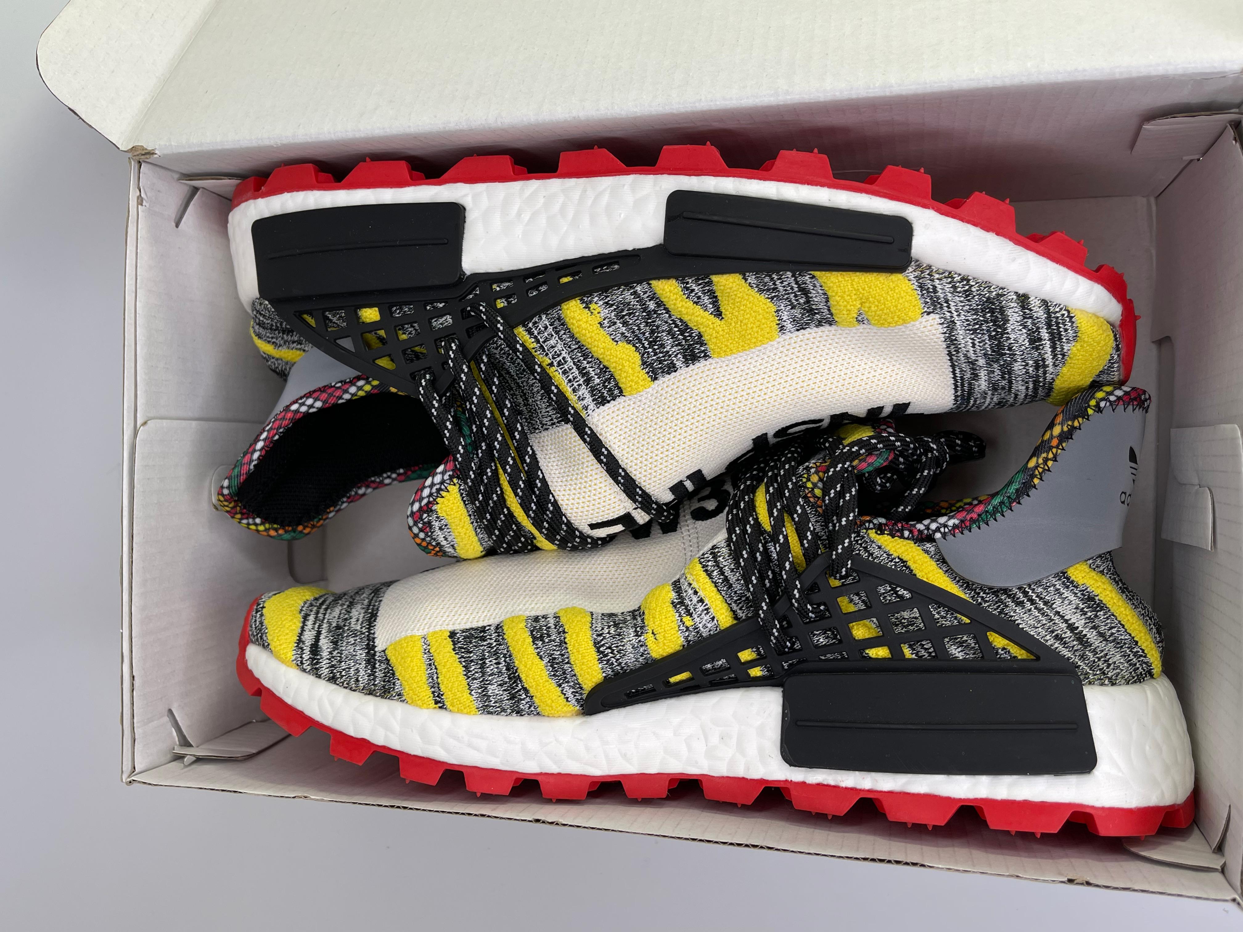 Men's Adidas Pharrell x NMD Human Race Solar Pack Sneakers (10 US) Mens For Sale