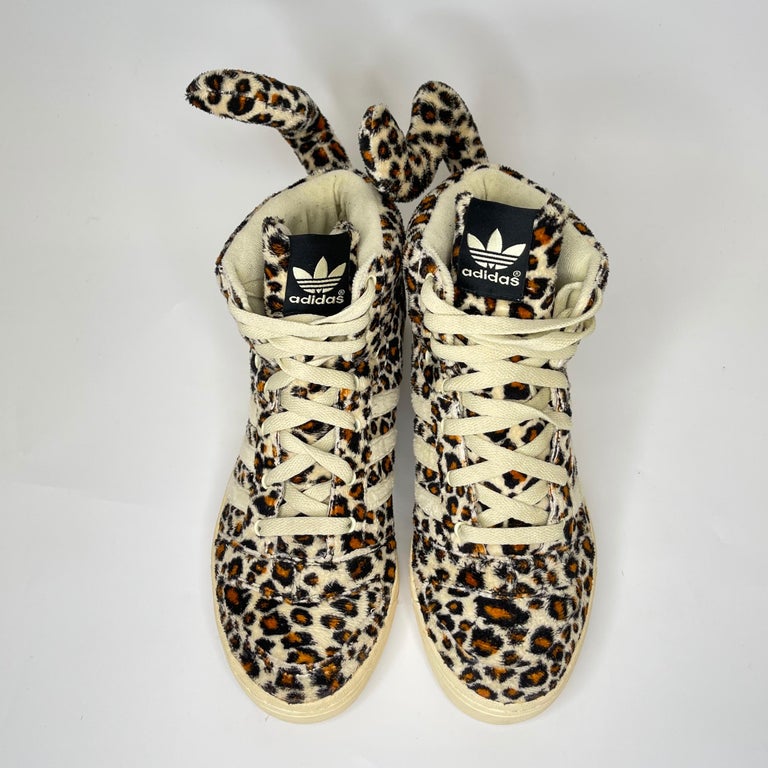 Adidas X Jeremy Scott Leopard Tail Sneaker 2012 (8.5 US) at 1stDibs