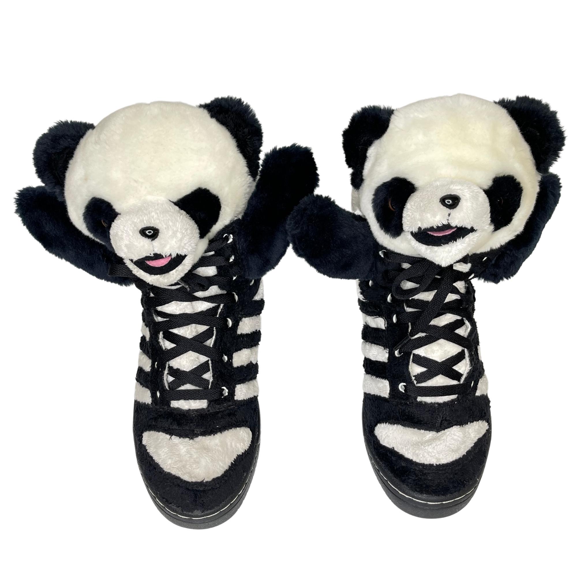 Black Adidas X Jeremy Scott Panda Sneaker (11.5 US)