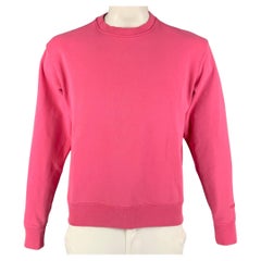 ADIDAS x Pharrell Williams Size M Pink Cotton Crew-Neck Pullover