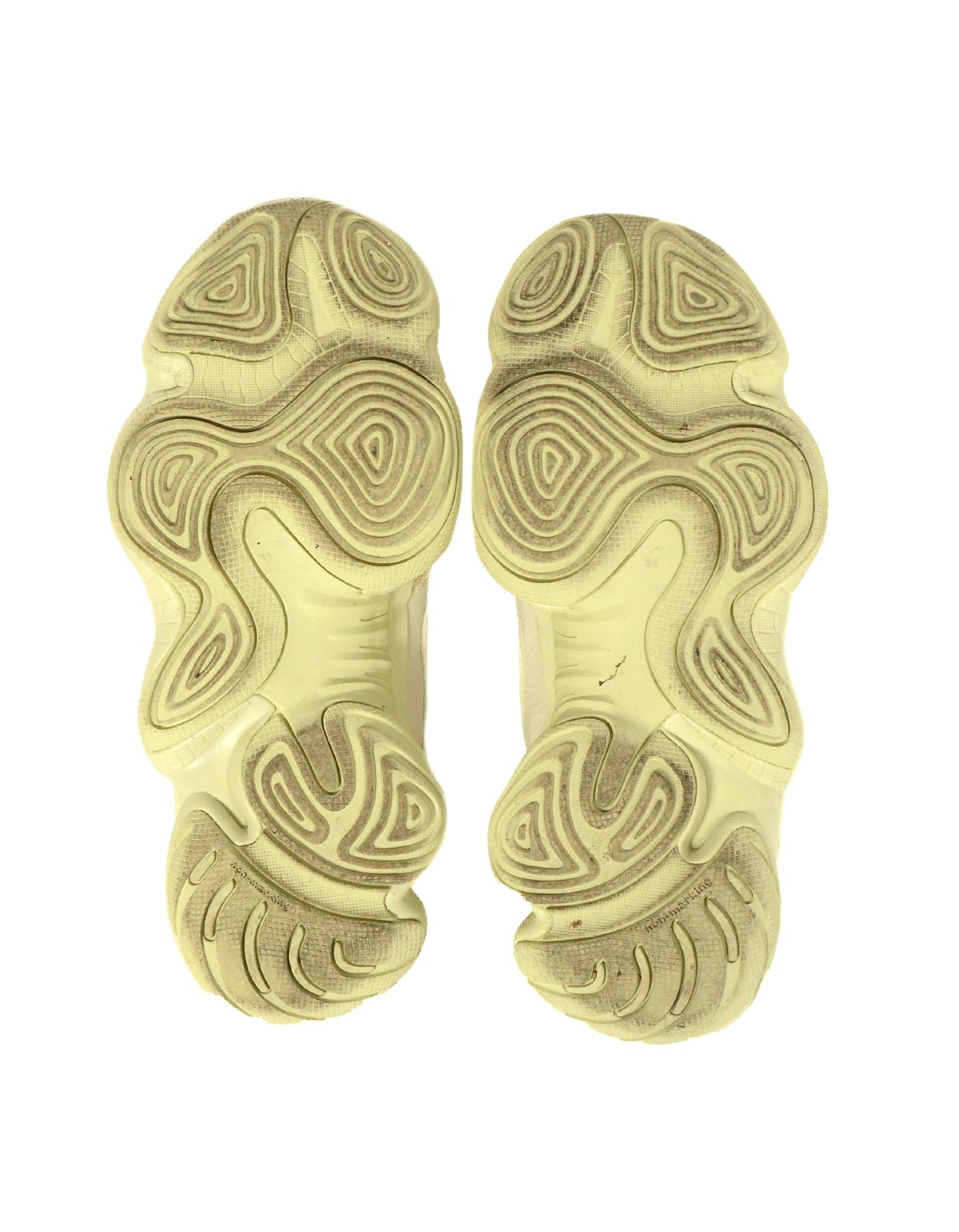 Women's or Men's Adidas x Yeezy '18 500 Desert Rat Super Moon Yellow Tint Sneakers Sz M 7, W 8.5