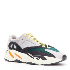 ADIDAS Yeezy Boost 700 green orange yellow grey sneakers US10.5 EU43.5