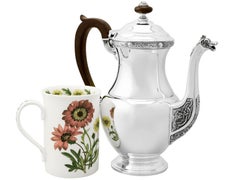 Adie Brothers Ltd 1959 Sterlingsilber-Kaffeekanne