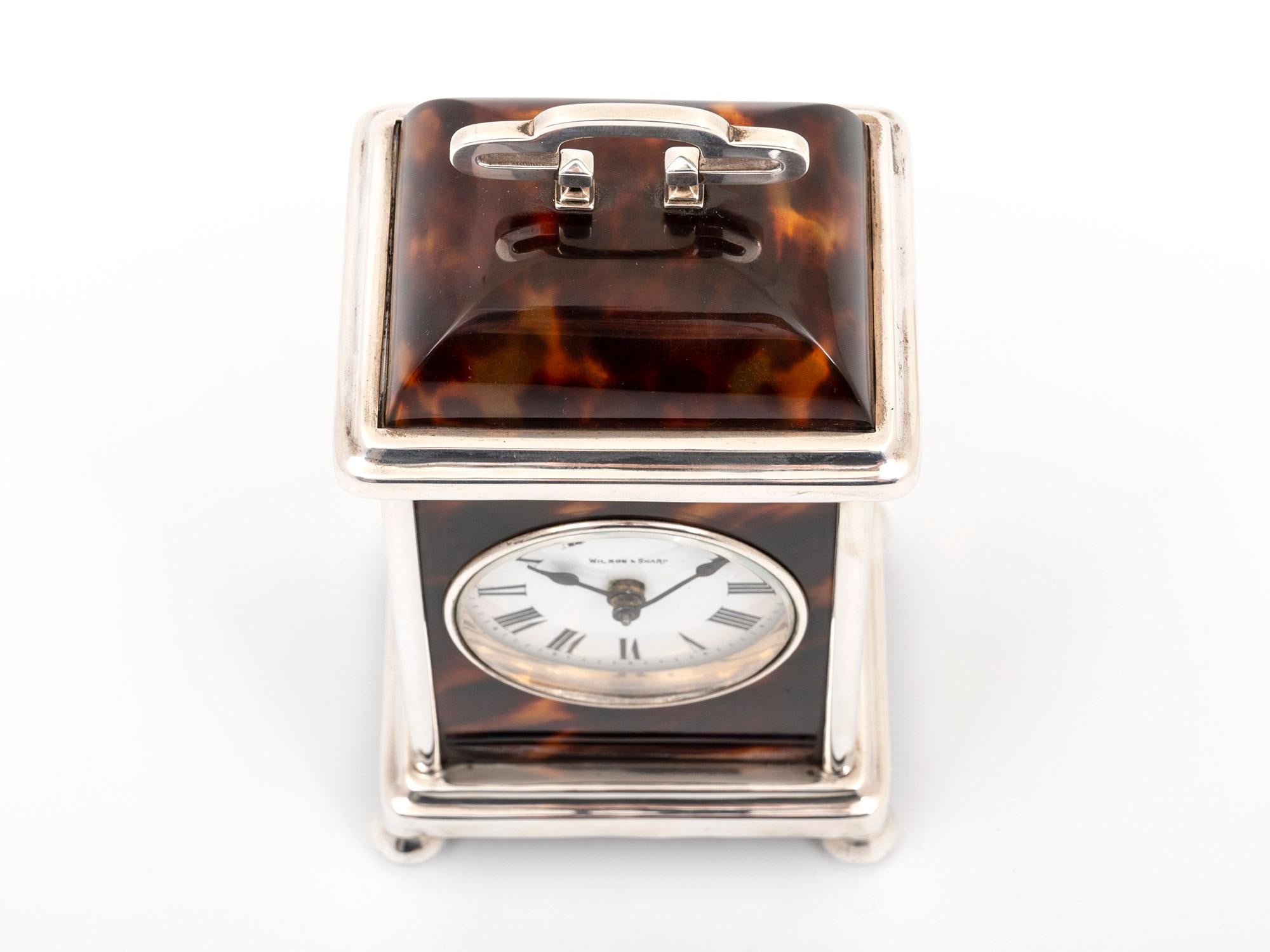 British Adie Brothers Ltd Mantel Clock For Sale