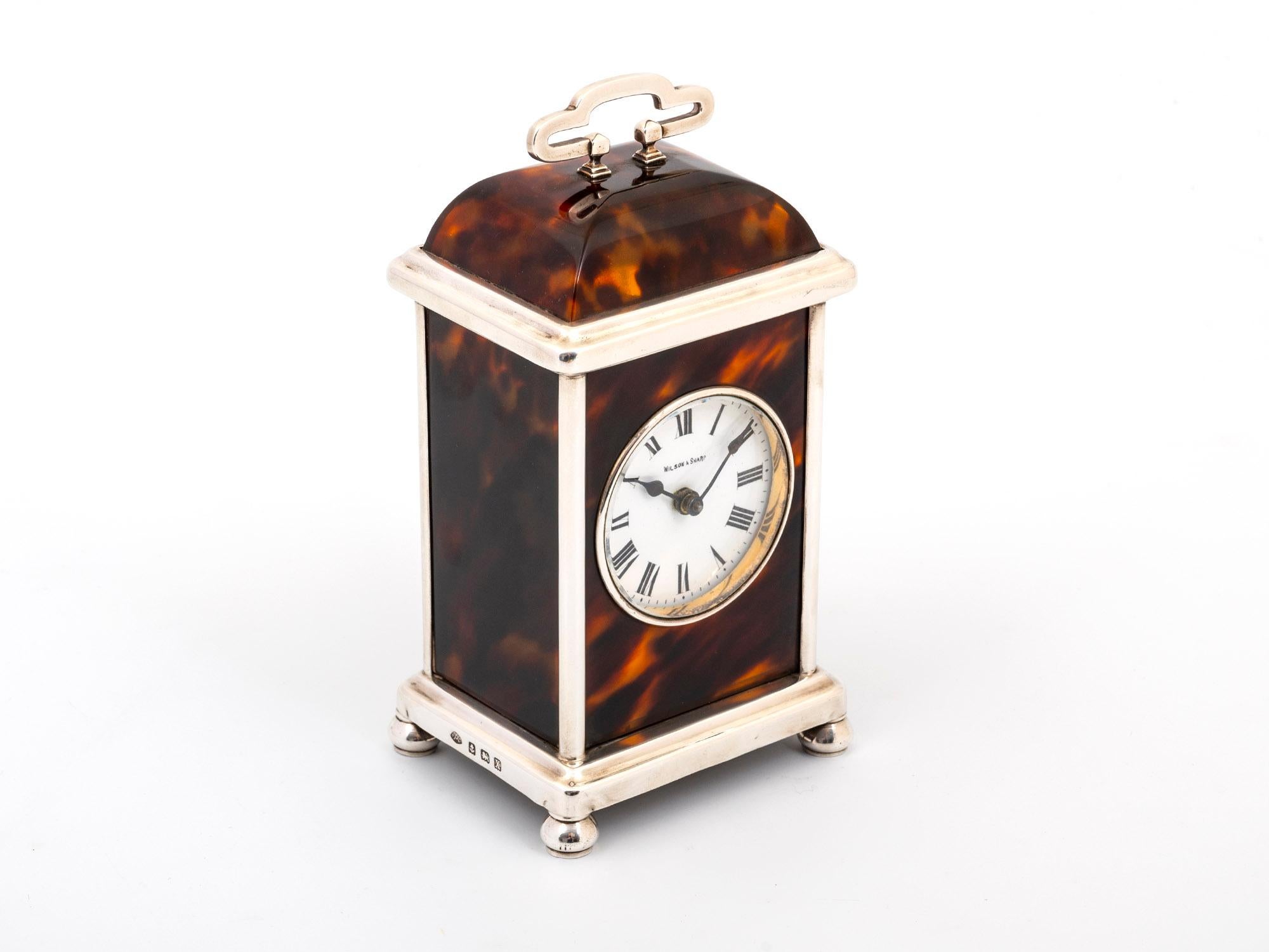 Adie Brothers Ltd Horloge de cheminée Bon état - En vente à Northampton, GB