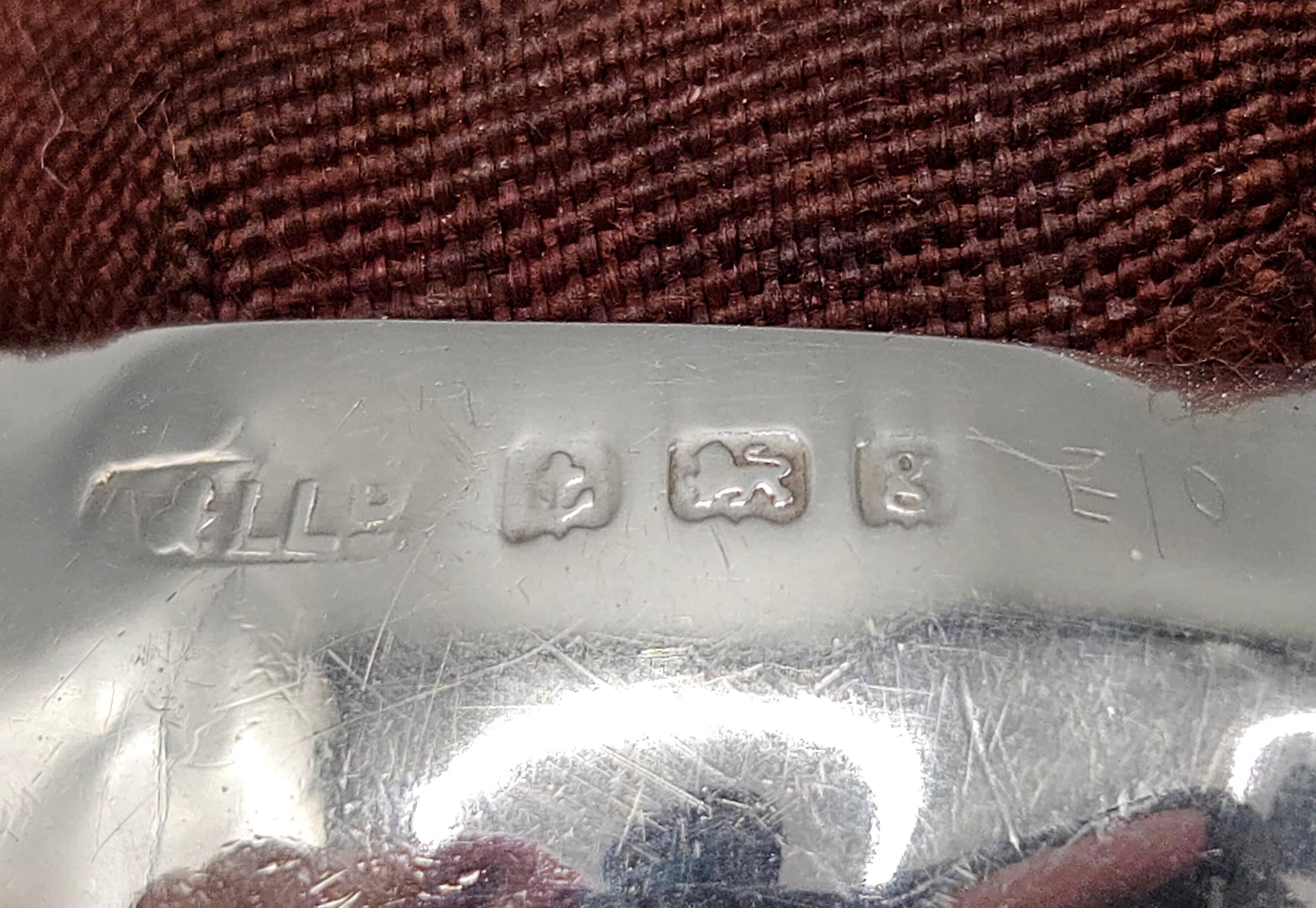 Edoardiano Cuscino a forma di cammello grande in argento sterling di Adie & Lovekin, Birmingham, Regno Unito, 1906 in vendita