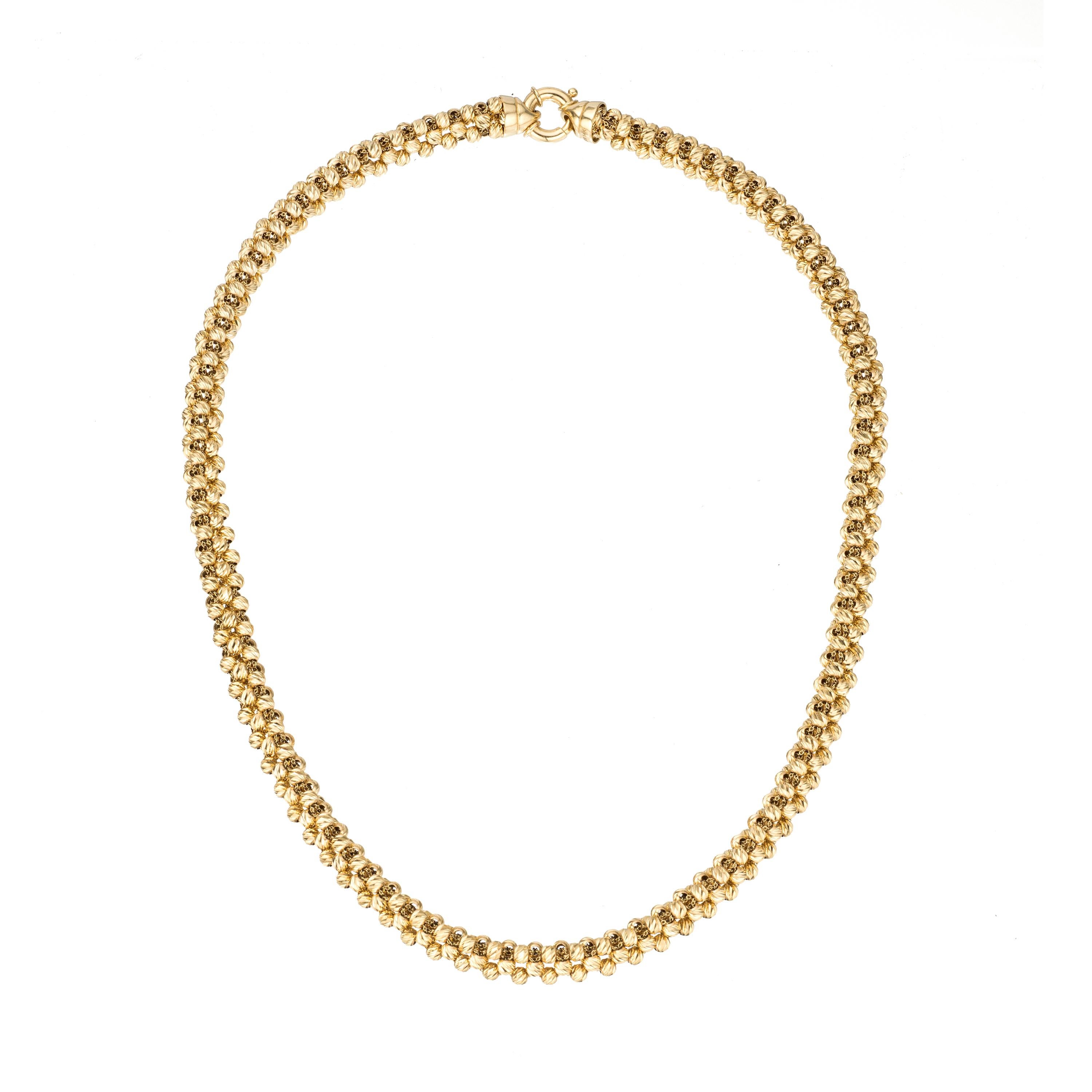 Adina Reyter Chunky Kette Halskette mit Diamantschliff -Y14

Setzen Sie ein wunderschönes Statement mit dieser Diamond Cut Chunky Chain Halskette! 14k Gelbgold Kette Halskette mit einem 7mm Durchmesser und Diamanten geschnitten, um große Funkeln und