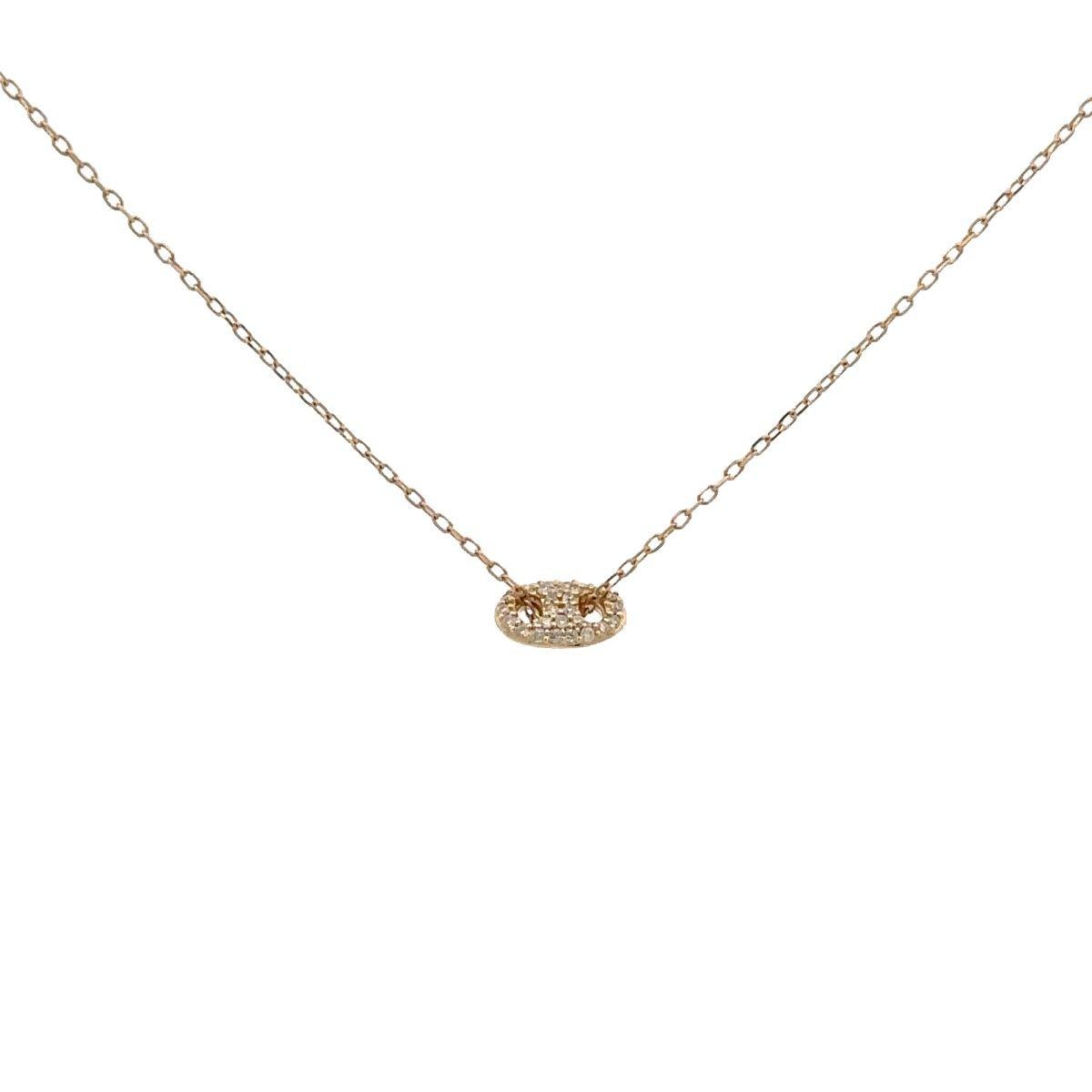 Adina Reyter One of a Kind Tiny Pavé Horizontal Mariner Link Necklace - Y14

14K yellow gold mariner link necklace with pave diamonds.

Measurements: 5 mm x 7 mm, adjustable 15-16