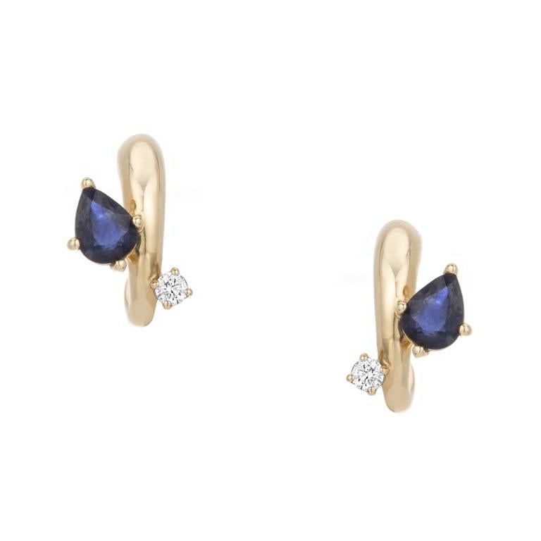 Adina Reyter Premier Amigos Saphir + Diamant J Creolen