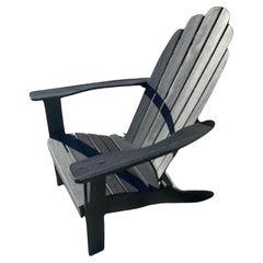 Adirondack Black Painted Chair
