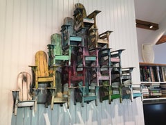 Adirondack Chair Wall Sculpture by Paul Jacobsen