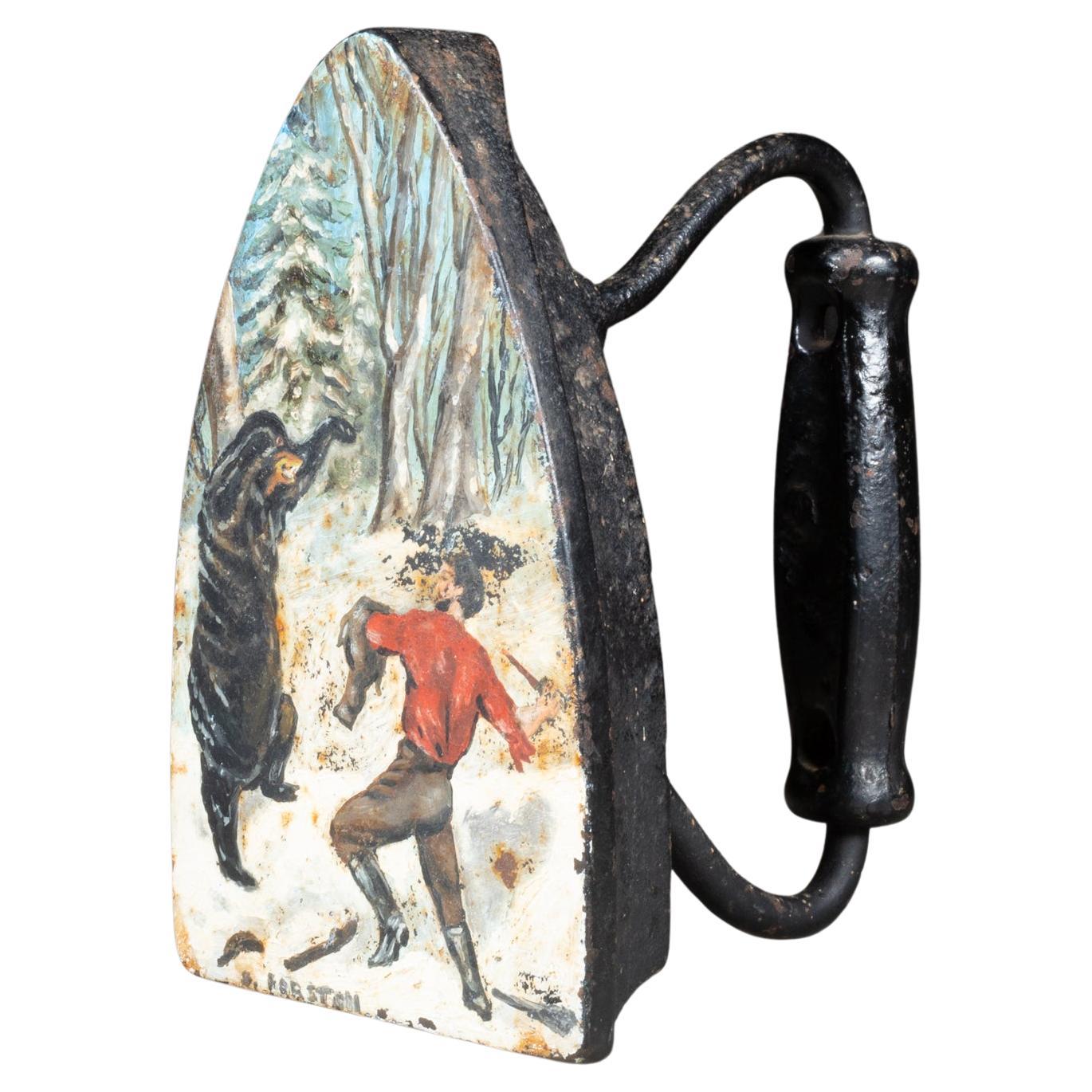 Adirondack-Volkskunst-Eisen ca. 1880-1920 im Angebot
