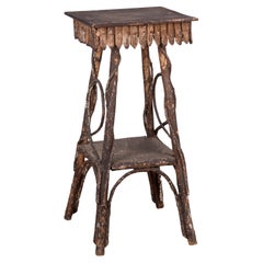 Used Adirondack Folk Art Twig Stand, c.1920s