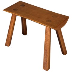 Banc en bois de dalle Adirondack Old Hickory School sculpté à la main avec mortaise & Tenon