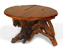 Rustic Adirondack Root Coffee Table